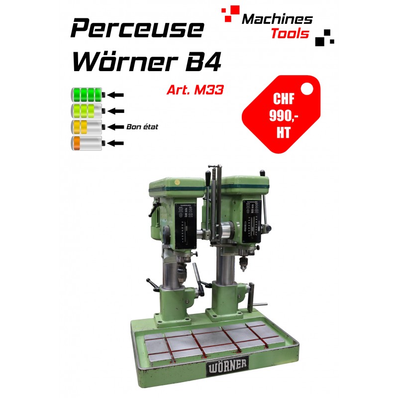 Double perceuse Wörner B4