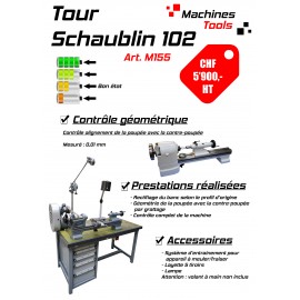 copy of Tour Schaublin 102 sur établi