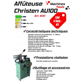 Affûteuse d'outils Christen AU100