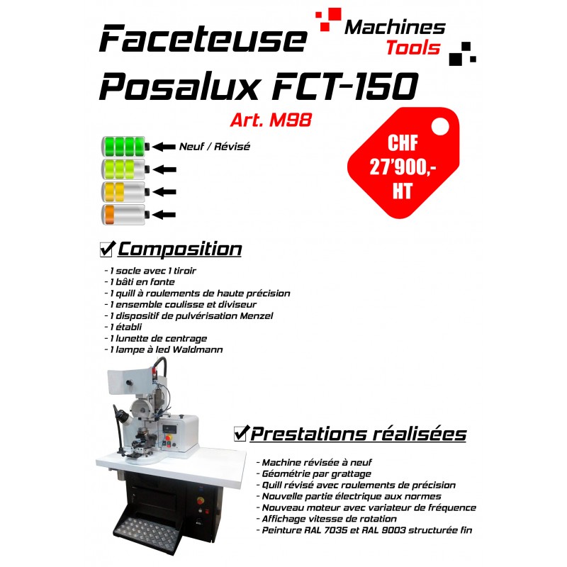 Diamanteuse Posalux FCT-150