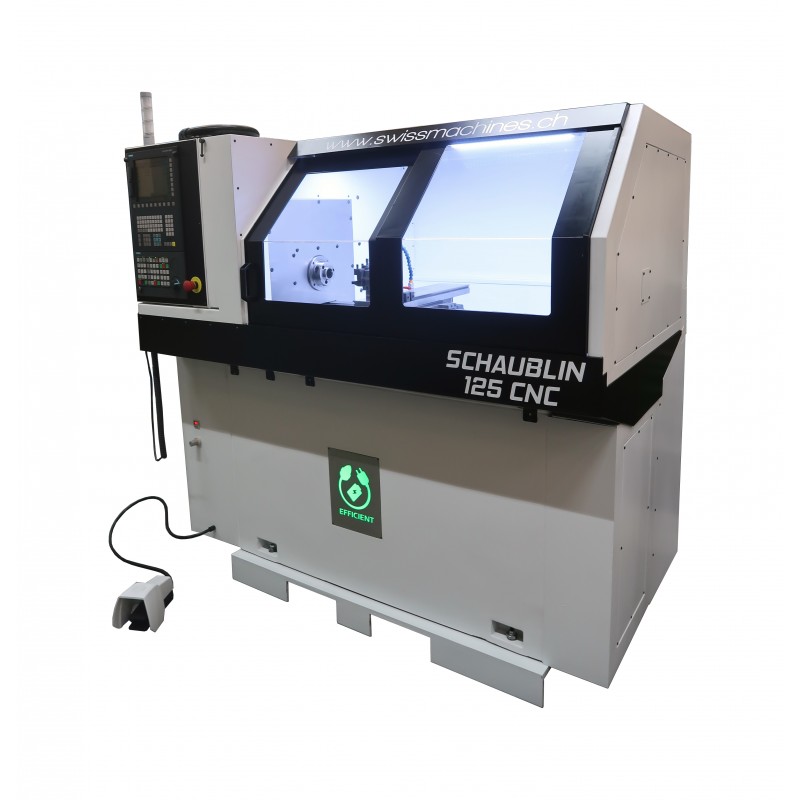 Schaublin 125 CNC efficient